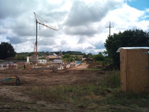 Chantier dans la Vienne